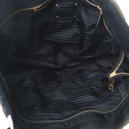 Prada Tessuto Nylon Chain Tote Multicolor 5 of 13