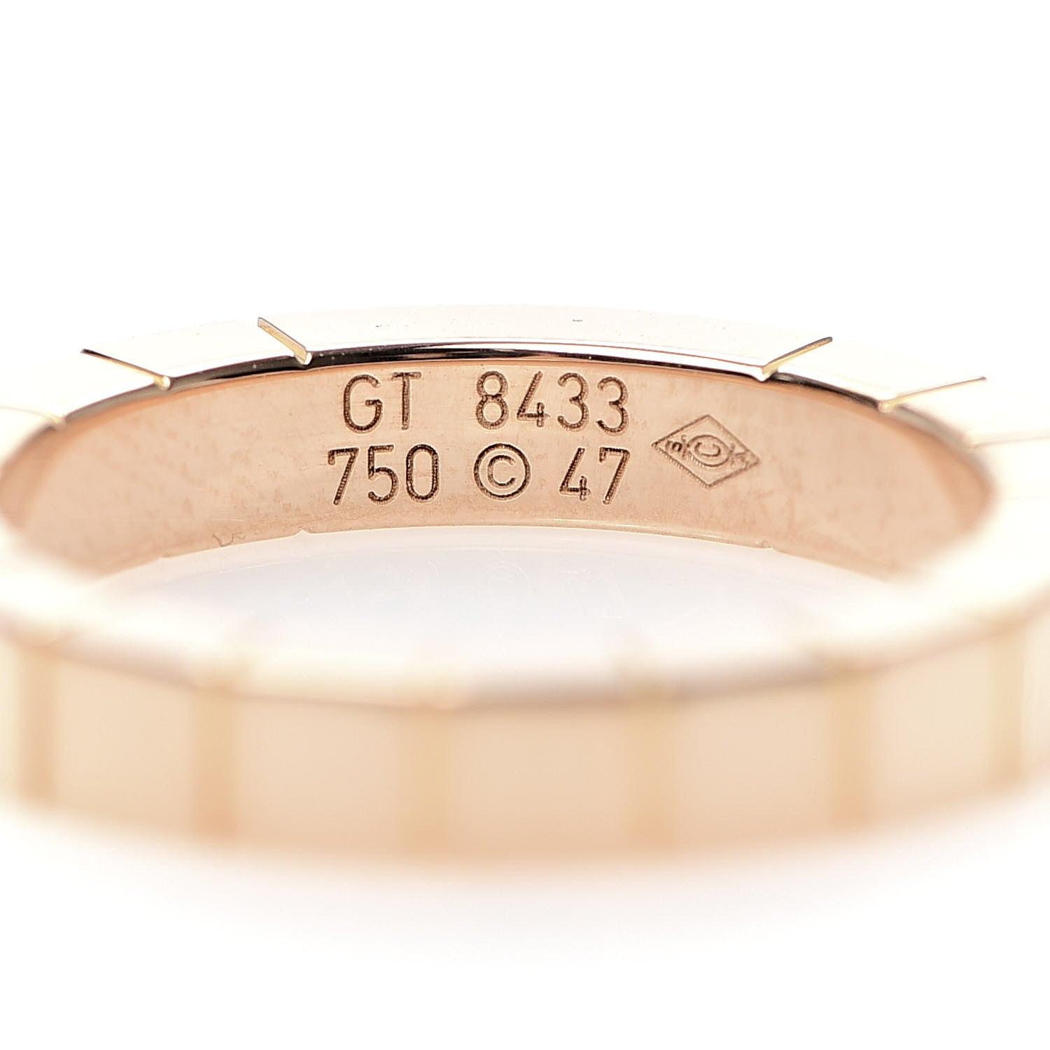 Cartier 18K Yellow Gold Lanieres Ring 47 4 4 of 4