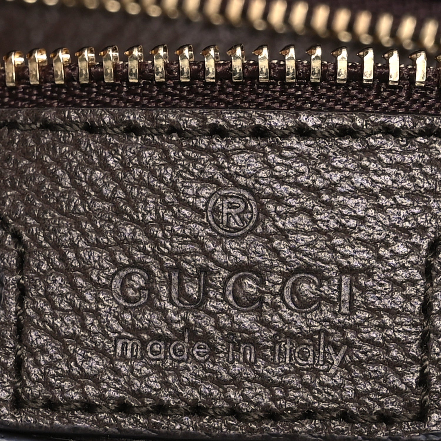Gucci GG Supreme Monogram Textured Dollar Calfskin Blondie Chain Shoulder Flap Bag Beige Ebony New Acero 6 of 14