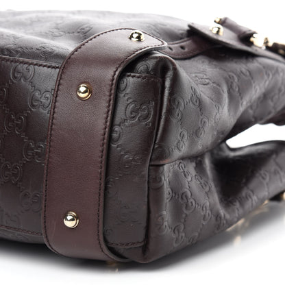 Gucci Guccissima Medium Pelham Shoulder Bag Dark Brown 7 of 12