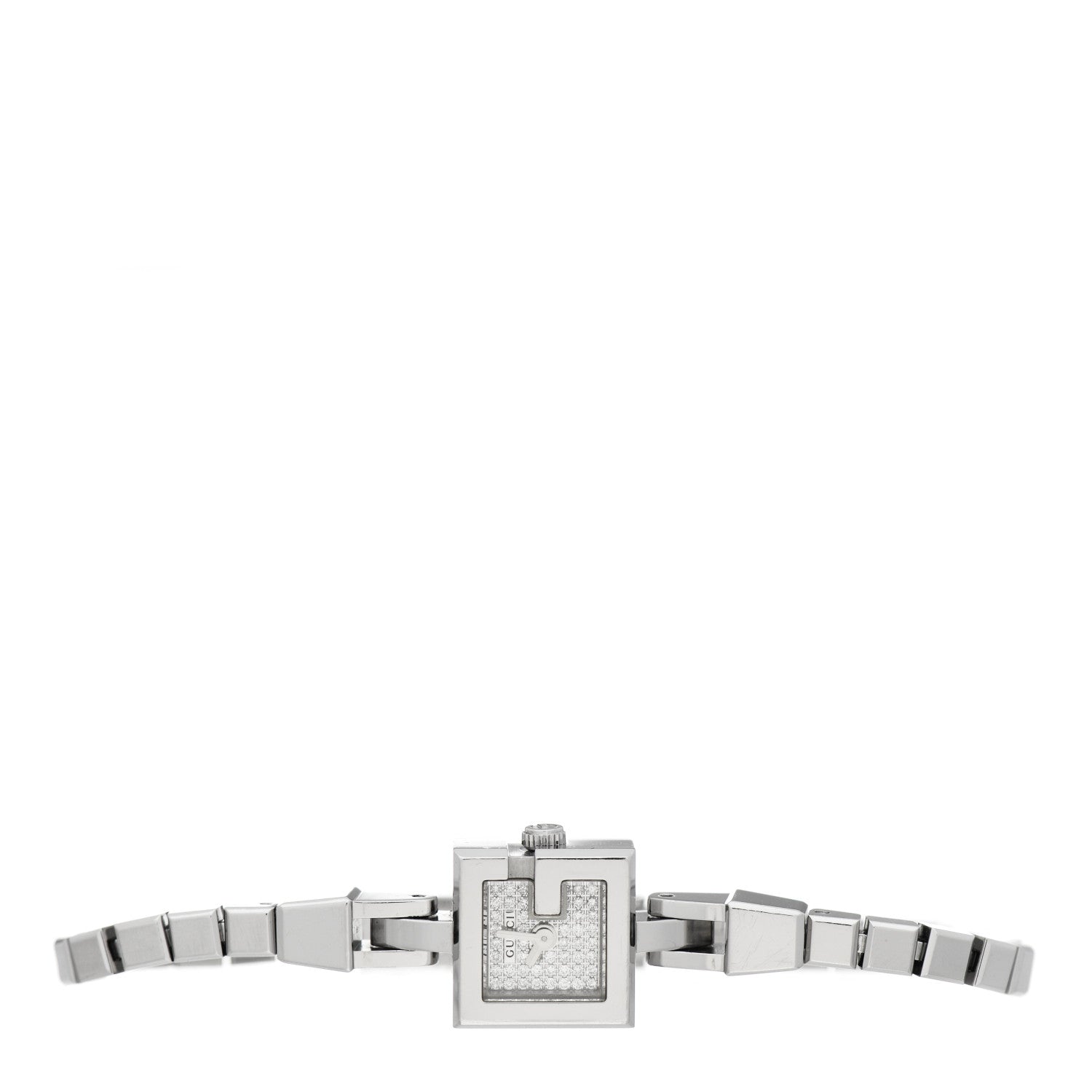 Gucci Stainless Steel Diamond 14mm 102 G-Mini Quartz Watch 2 of 5