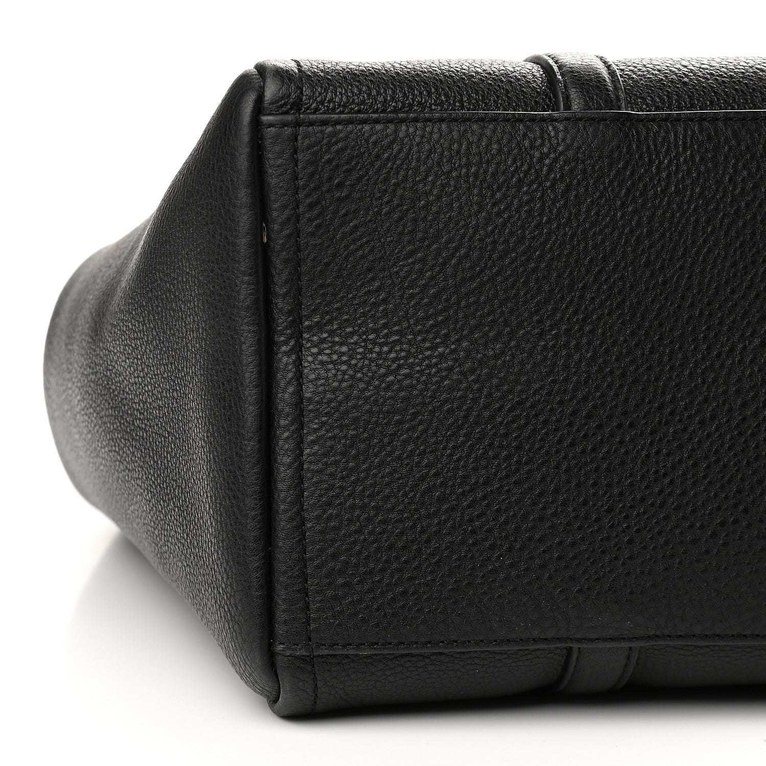 Marc Jacobs Grained Calfskin The Tag Tote Black 10 of 11