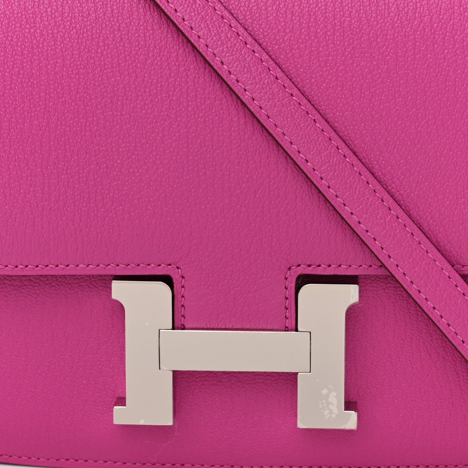 Hermes Chevre Mysore Constance 18 Magnolia 8 of 11