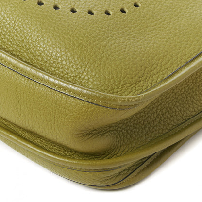 Hermes Taurillon Clemence Evelyne II PM Vert Chartreuse 4 of 8
