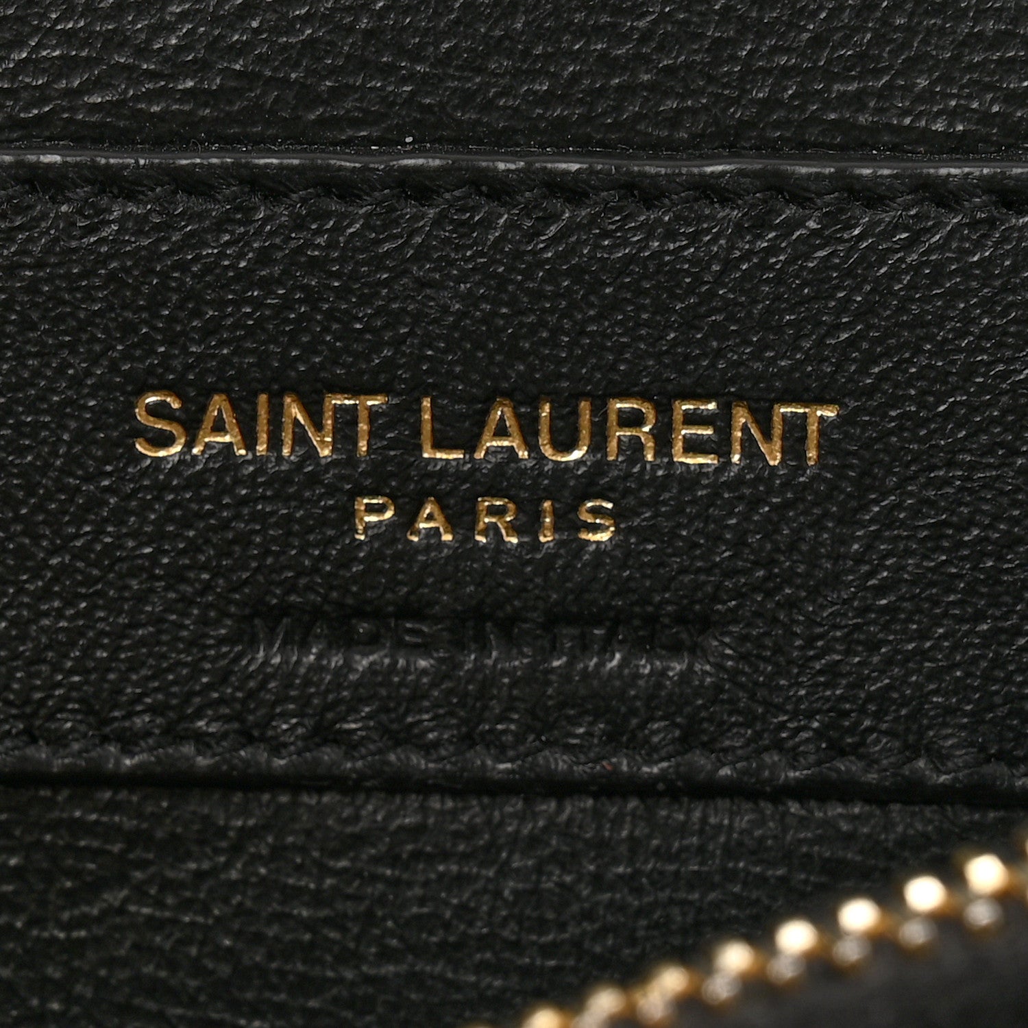 Saint Laurent Calfskin Y Quilted Monogram Small Loulou Chain Satchel Black 7 of 13