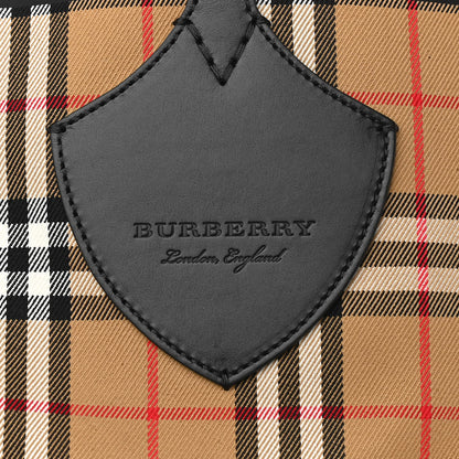 Burberry Vintage Check Extra Large The Giant Reversible Tote Antique Yellow 9 of 19