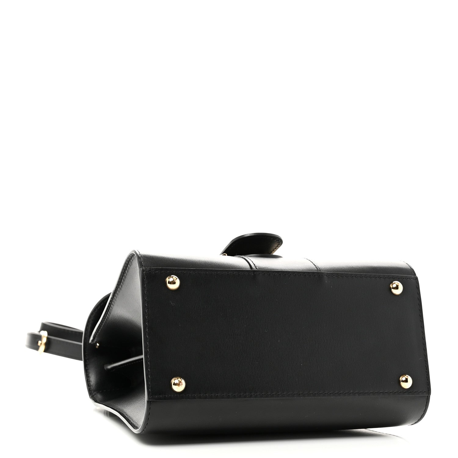 Delvaux Box Calfskin Mini Brillant Satchel Black 4 of 10