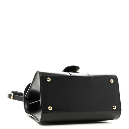 Delvaux Box Calfskin Mini Brillant Satchel Black 4 of 10