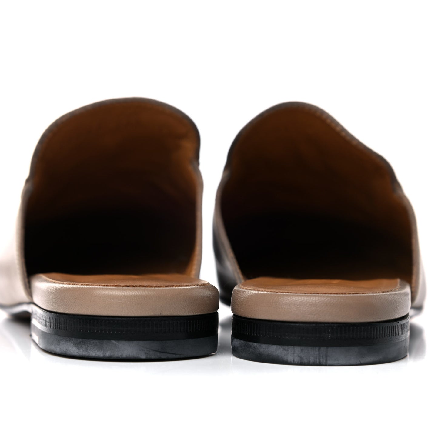 Malaga Kid Womens Princetown Slippers 36.5 Mud