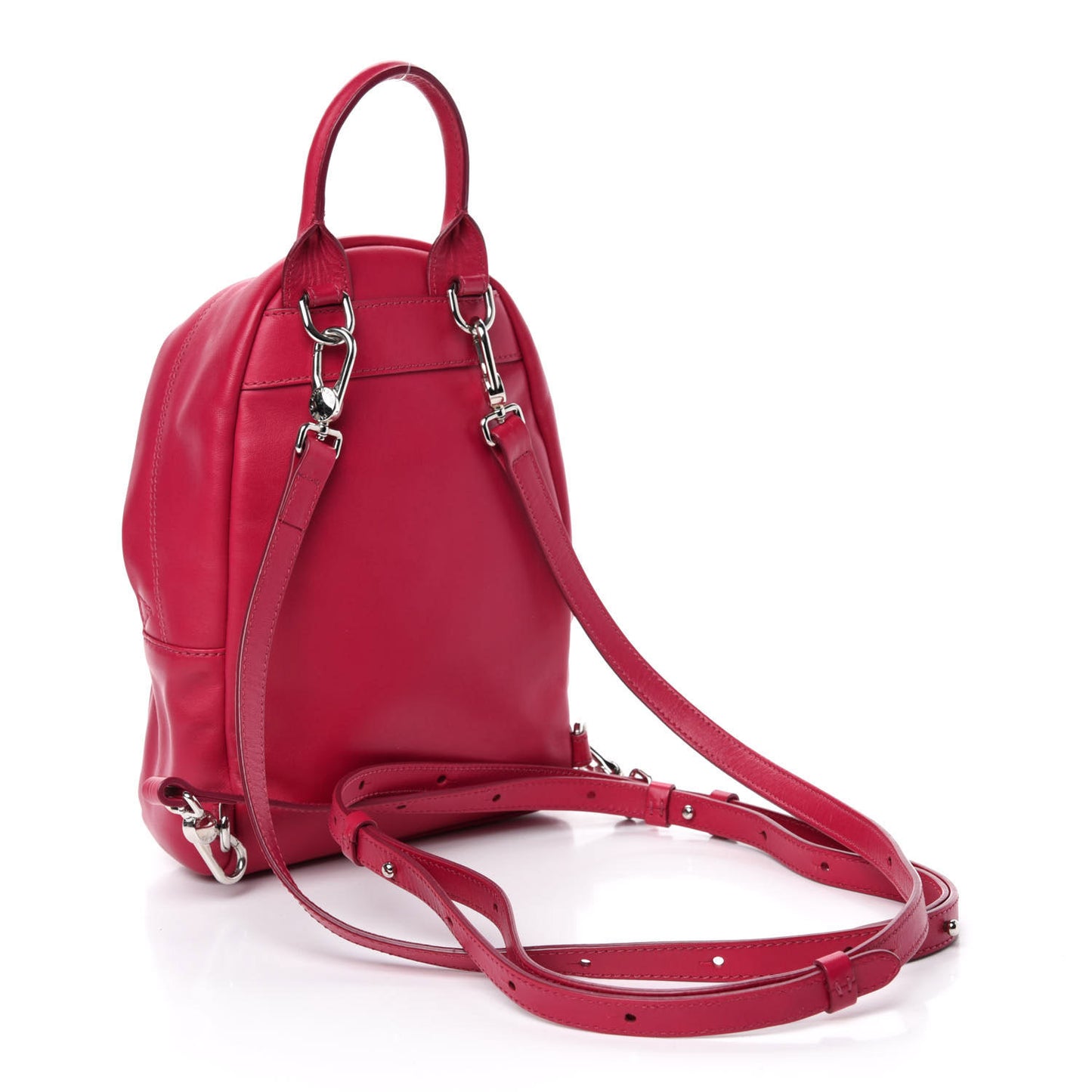 Smooth Calfskin Nano Backpack Fuchsia