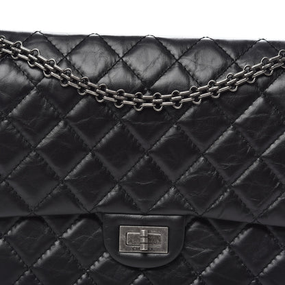 Chanel Aged Calfskin Quilted 2.55 Reissue 226 Flap Black 11 of 13