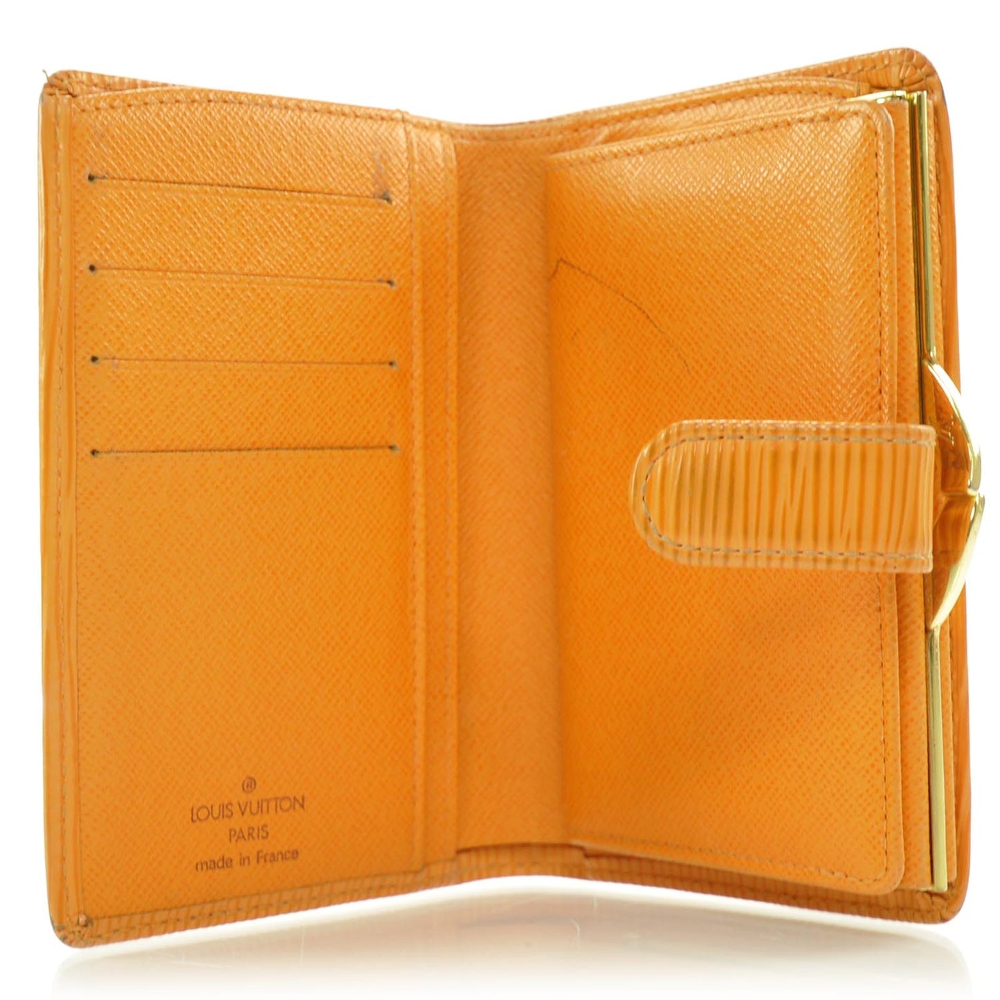 Epi French Purse Wallet Mandarin