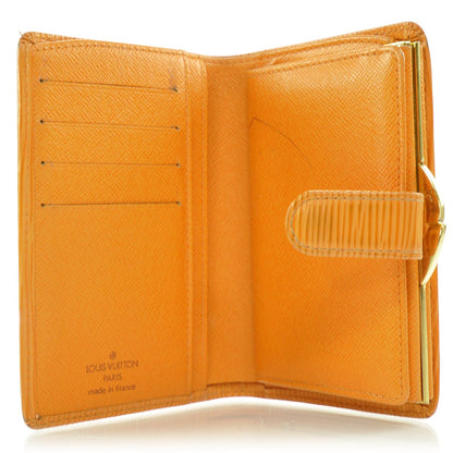 Louis Vuitton Epi French Purse Wallet Mandarin 6 of 9