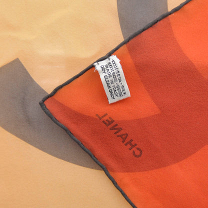 Chanel Silk Chiffon CC Scarf Multicolor 4 of 5