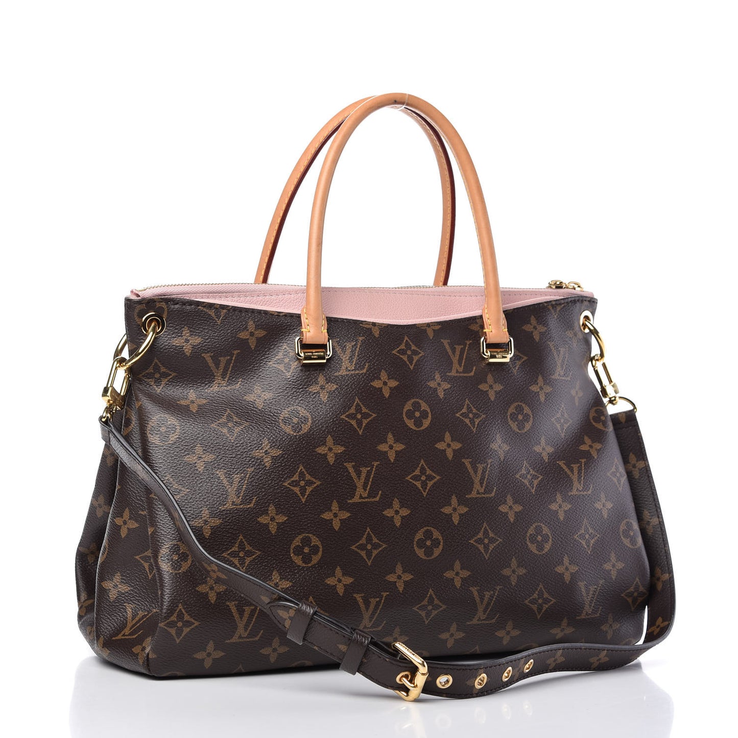 Monogram Pallas Rose Ballerine