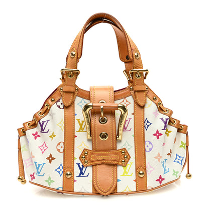 Louis Vuitton Monogram Multicolor Theda GM White 1 of 9