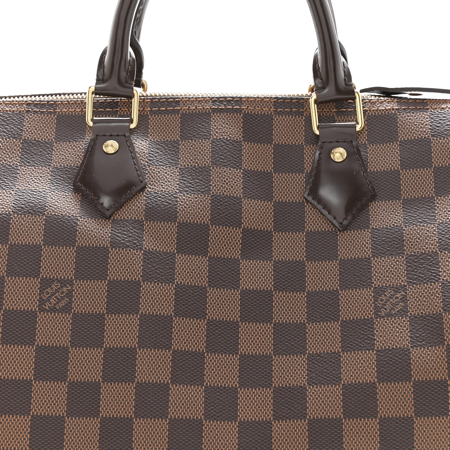 Louis Vuitton Damier Ebene Speedy 35 8 of 12