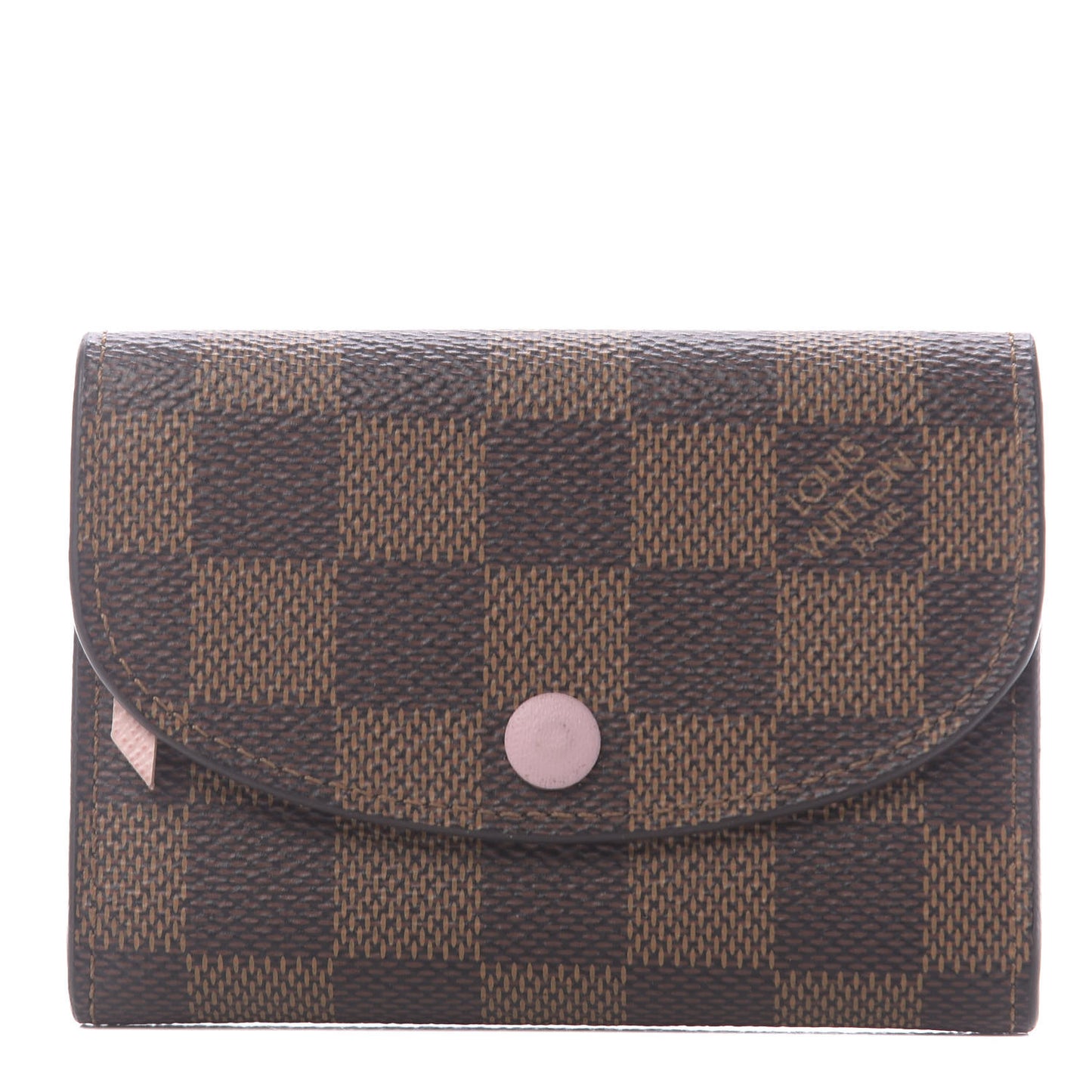 Damier Rosalie Coin Purse Rose Ballerine