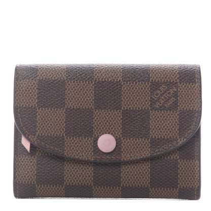 Louis Vuitton Damier Rosalie Coin Purse Rose Ballerine 1 of 9