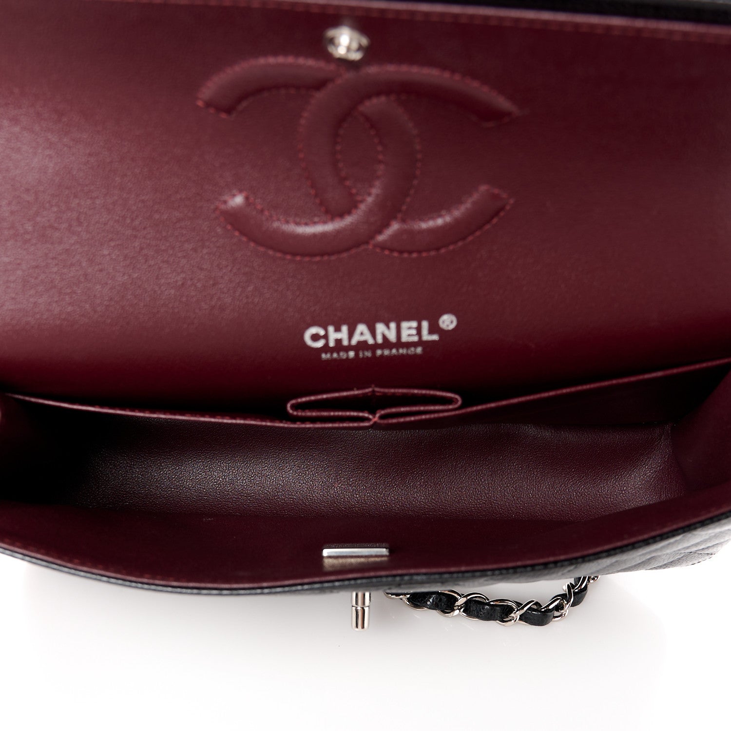 Chanel Caviar Quilted Medium Double Flap Black 5 of 11