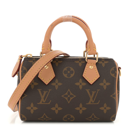 Louis Vuitton Monogram Nano Speedy Bandouliere 1 of 12