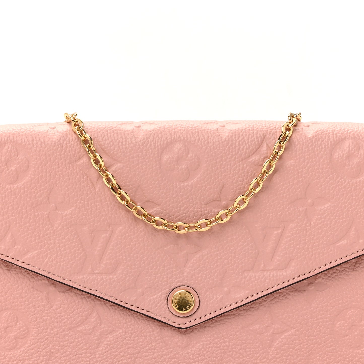 Empreinte Pochette Felicie Chain Wallet Rose Poudre