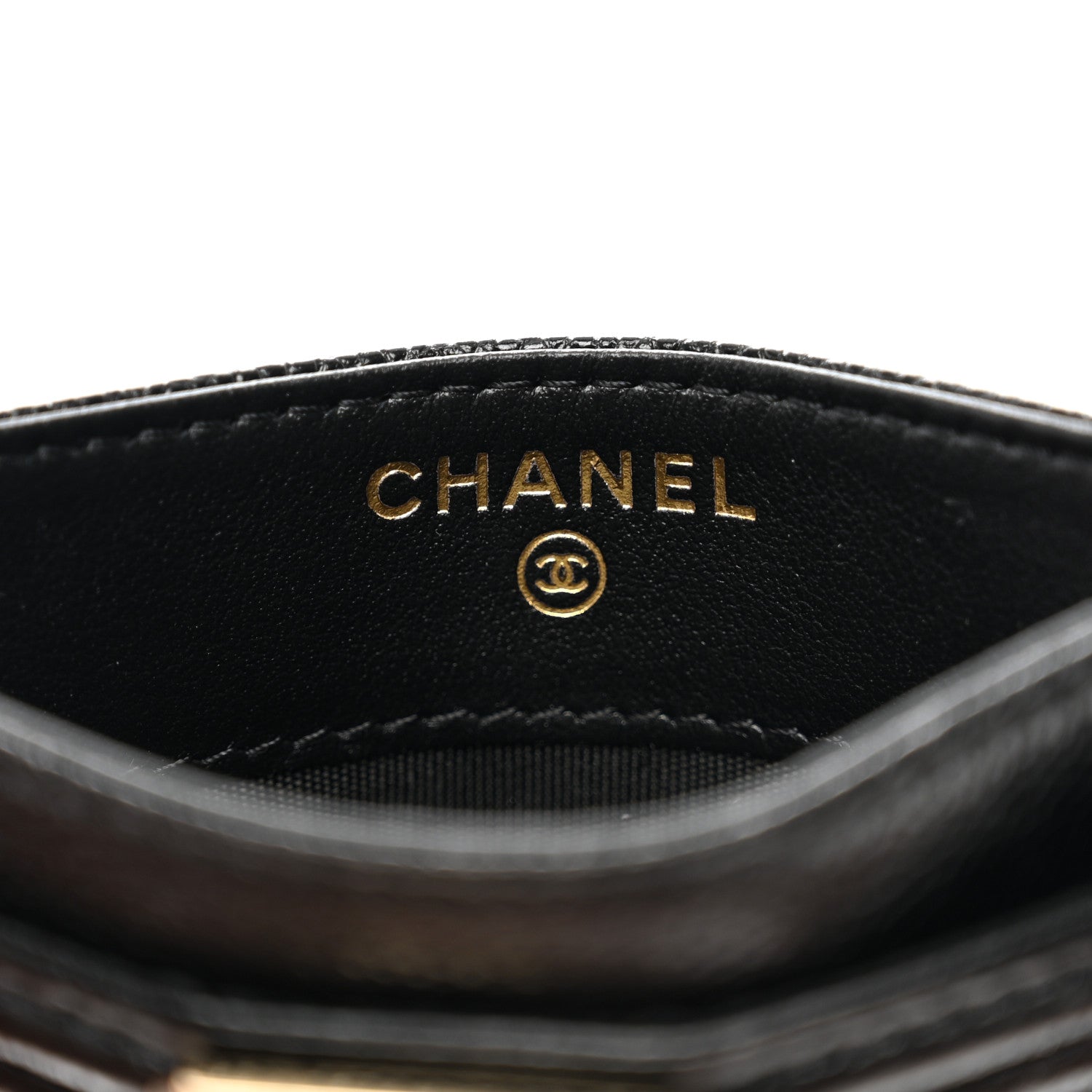 Chanel Caviar Quilted Boy Card Holder Black 6 of 9