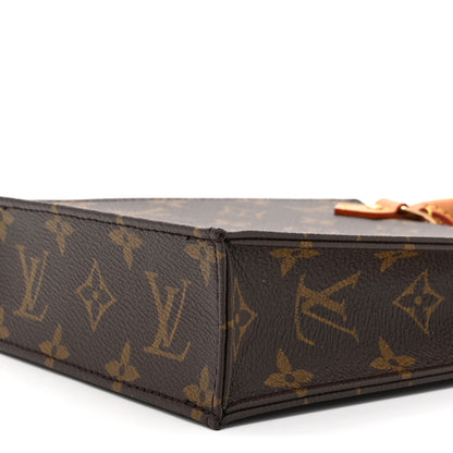 Louis Vuitton Monogram Petit Sac Plat 9 of 10
