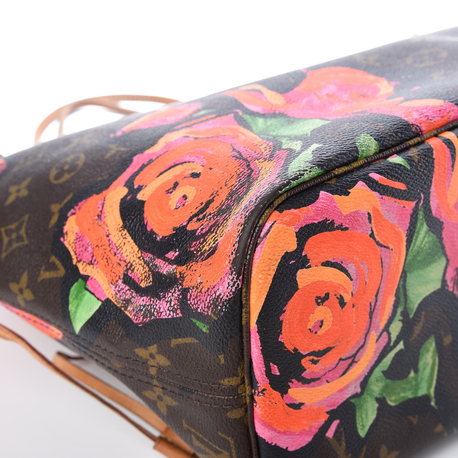 Louis Vuitton Monogram Roses Neverfull MM 16 of 37
