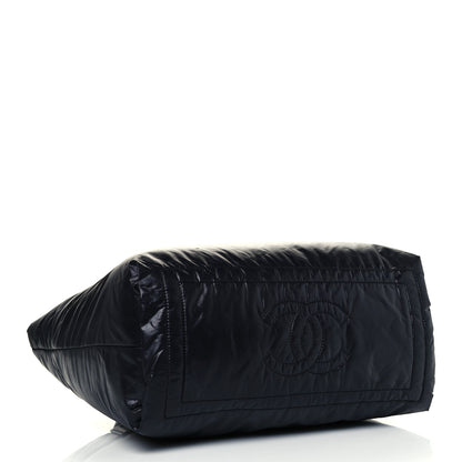 Chanel Nylon Quilted Medium Coco Cocoon Reversible Tote Black 3 of 10