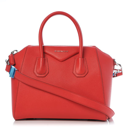 Givenchy Sugar Goatskin Small Antigona Red 1 of 8