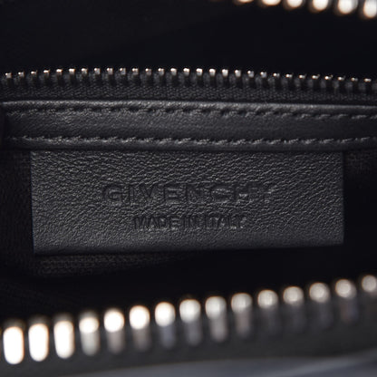 Givenchy Calfskin Suede Mini Studded Chevron Antigona Black 6 of 10