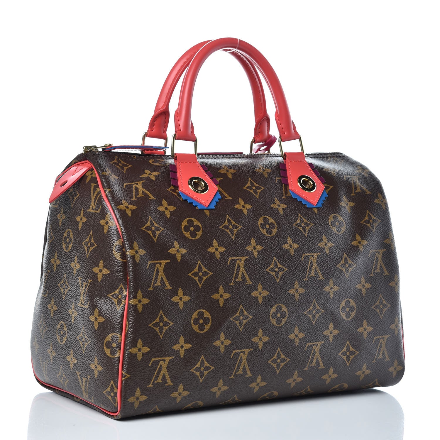 Louis Vuitton Monogram Totem Speedy 30 Flamingo 3 of 11