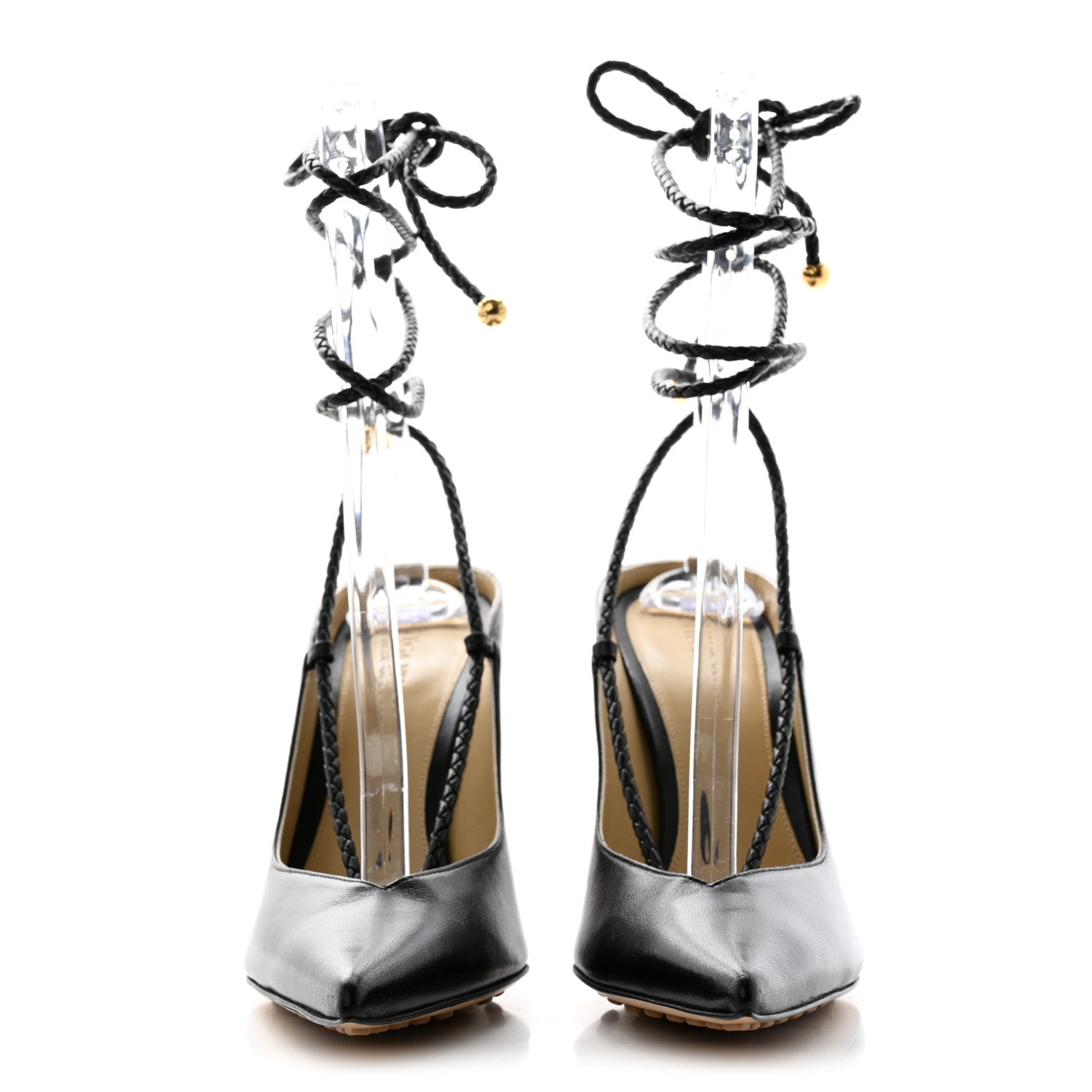 Bottega Veneta Nappa Spritz Pumps 39 Black 2 of 9