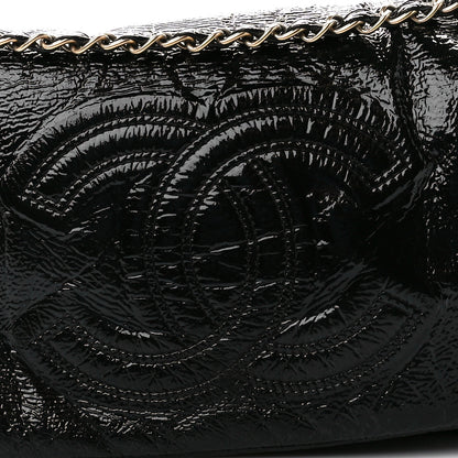 Chanel Vinyl Medium Rock and Chain Flap Black 8 of 12