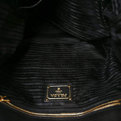 Prada Vitello Daino Tote Black 9 of 17