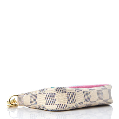 Louis Vuitton Damier Azur 2015 Christmas Animation Mini Pochette Accessories 4 of 8