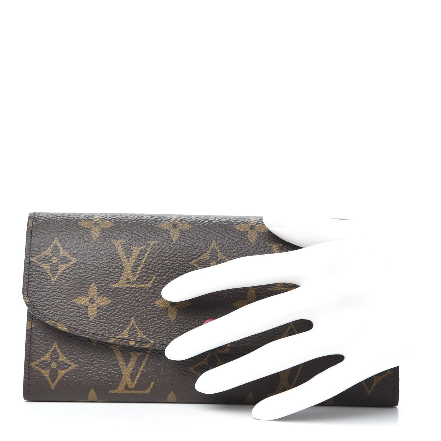 Louis Vuitton Monogram Emilie Wallet Fuchsia 2 of 8