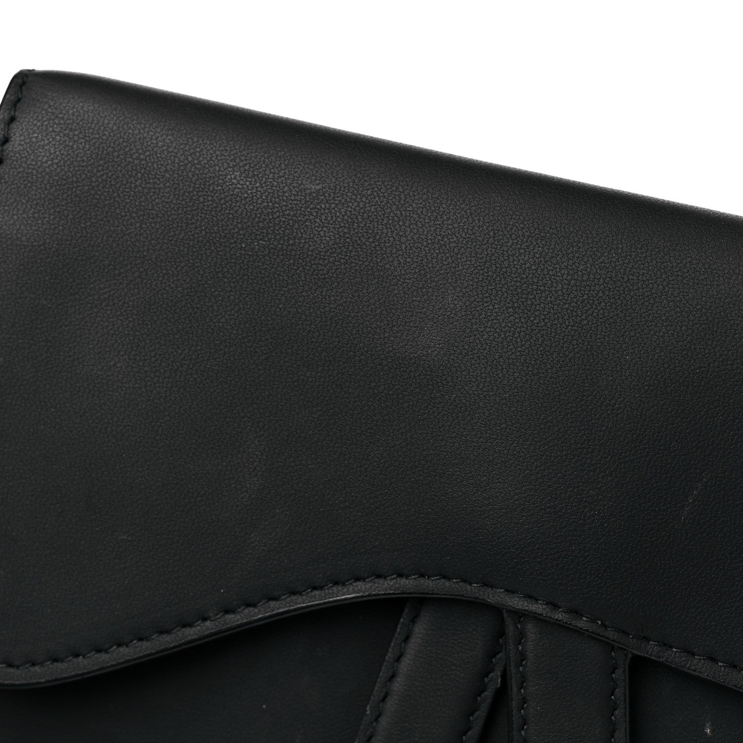 Christian Dior Ultra Matte Calfskin Saddle Belt Bag Black 11 of 11