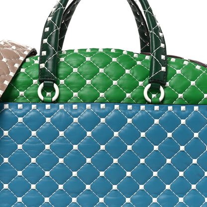 Valentino Garavani Lambskin Free Rockstud Spike Bowling Bag Multicolor 6 of 8