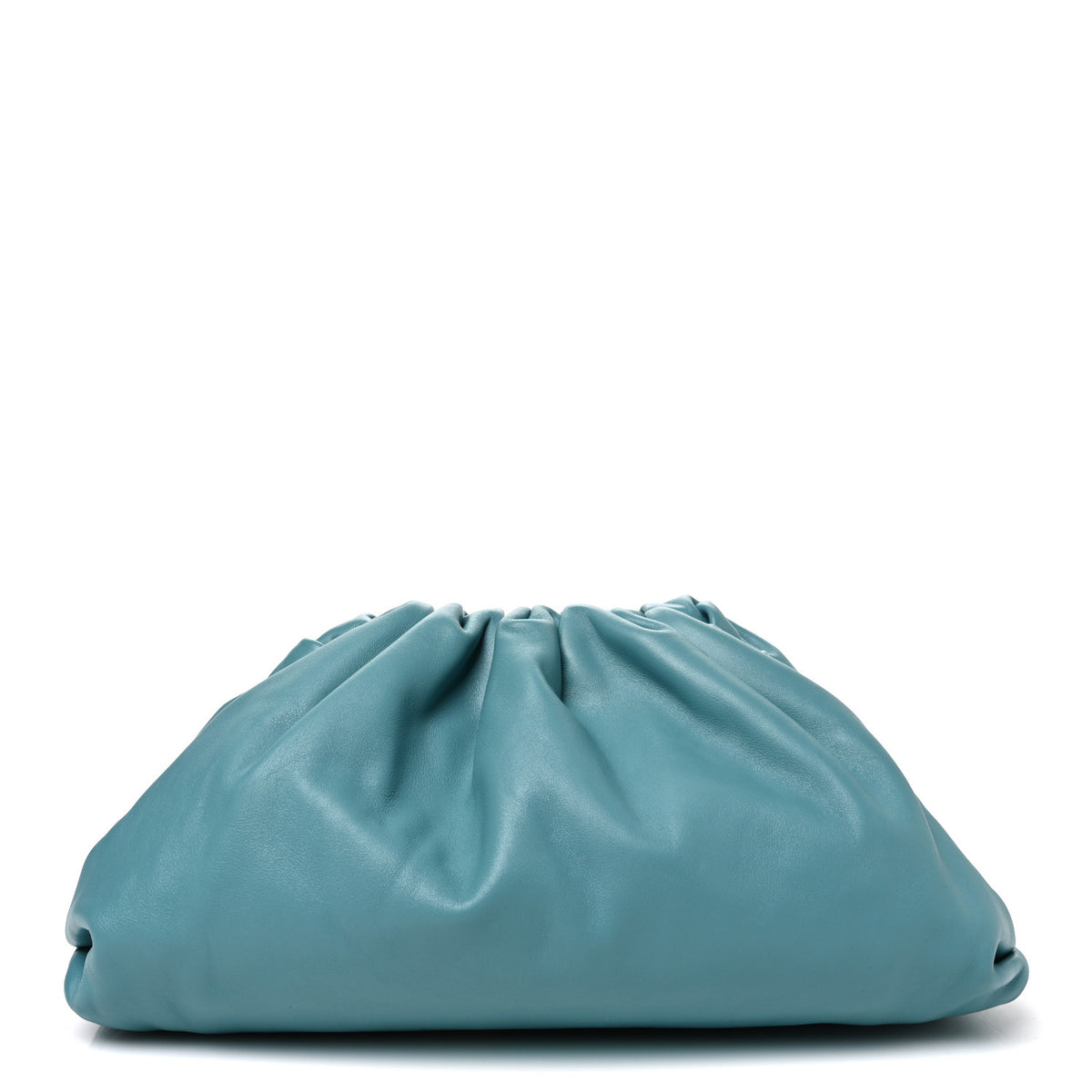 Bottega Veneta Smooth Butter Calf The Pouch Oversized Clutch Linoleum 1 of 10