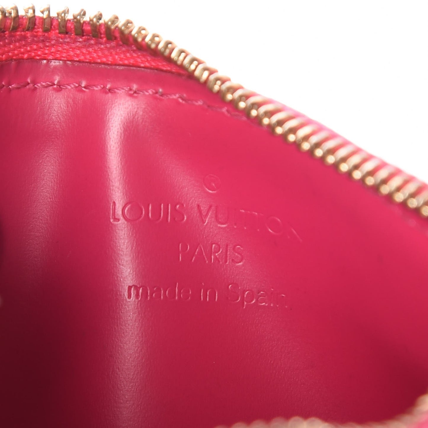 Vernis Key Pouch Rose Pop