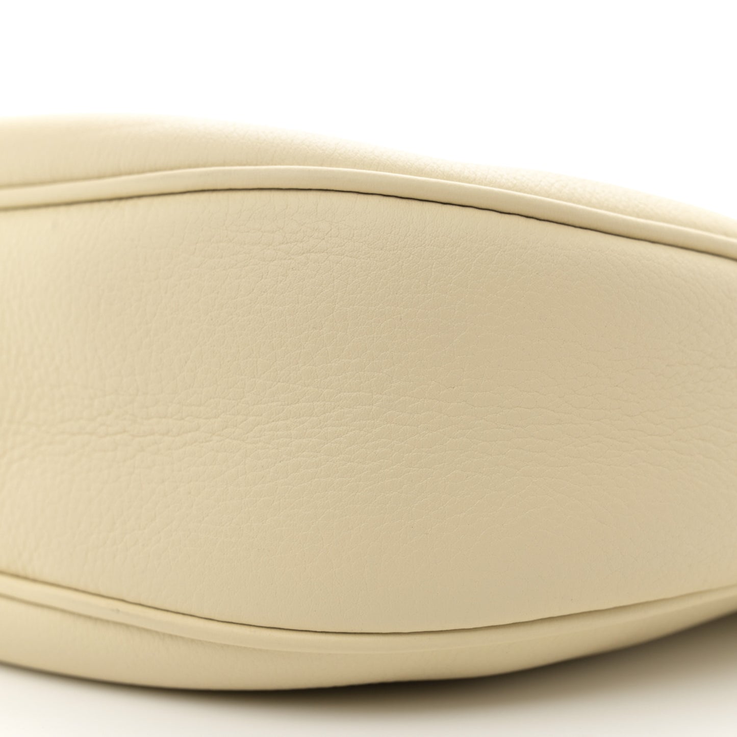 Supple Calfskin Cuir Triomphe Small Heloise Shoulder Bag Limestone