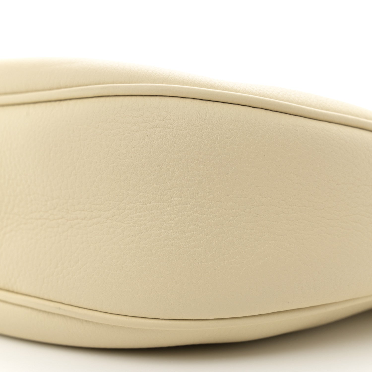 Celine Supple Calfskin Cuir Triomphe Small Heloise Shoulder Bag Limestone 10 of 13