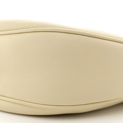 Celine Supple Calfskin Cuir Triomphe Small Heloise Shoulder Bag Limestone 10 of 13