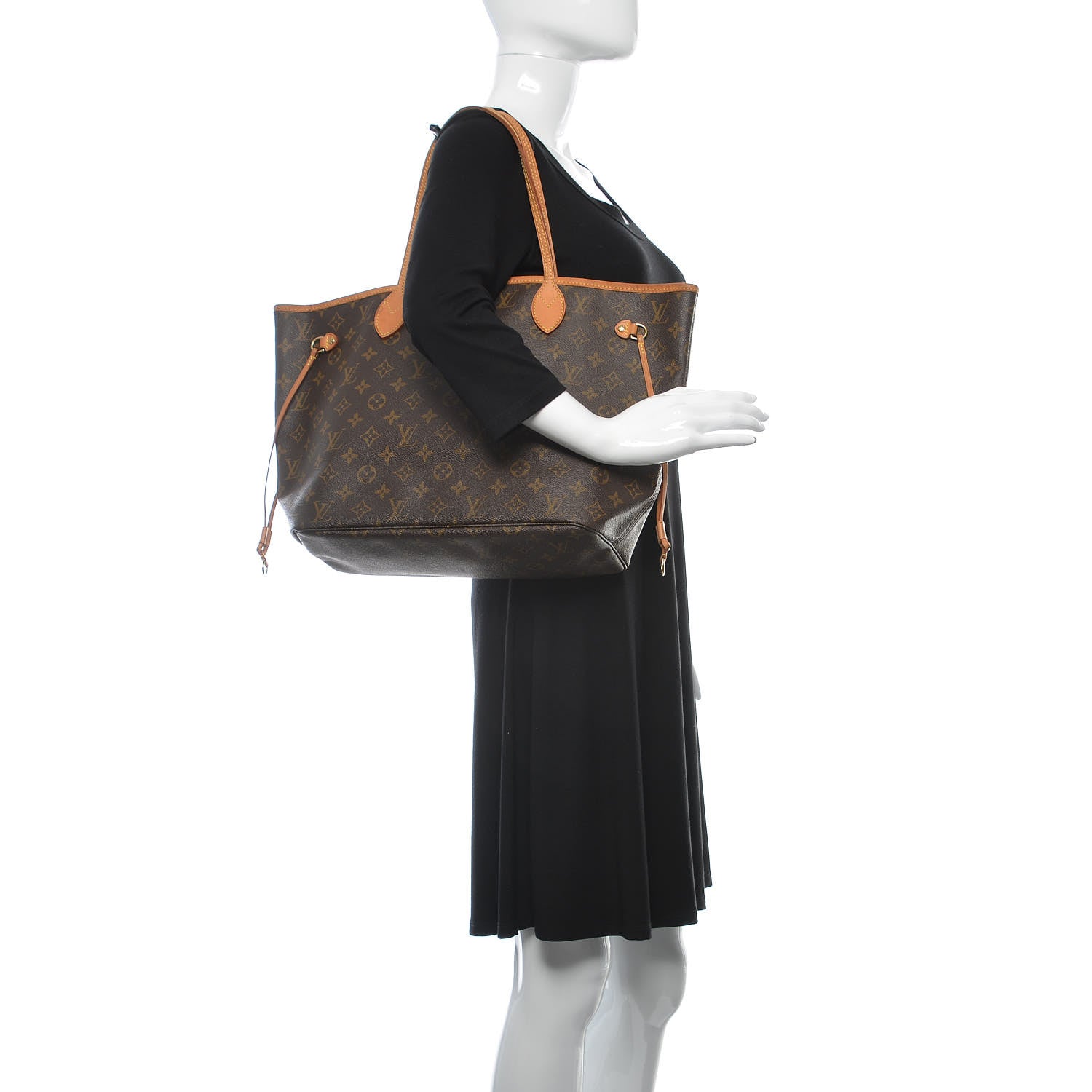 Louis Vuitton Monogram Neverfull MM 2 of 16