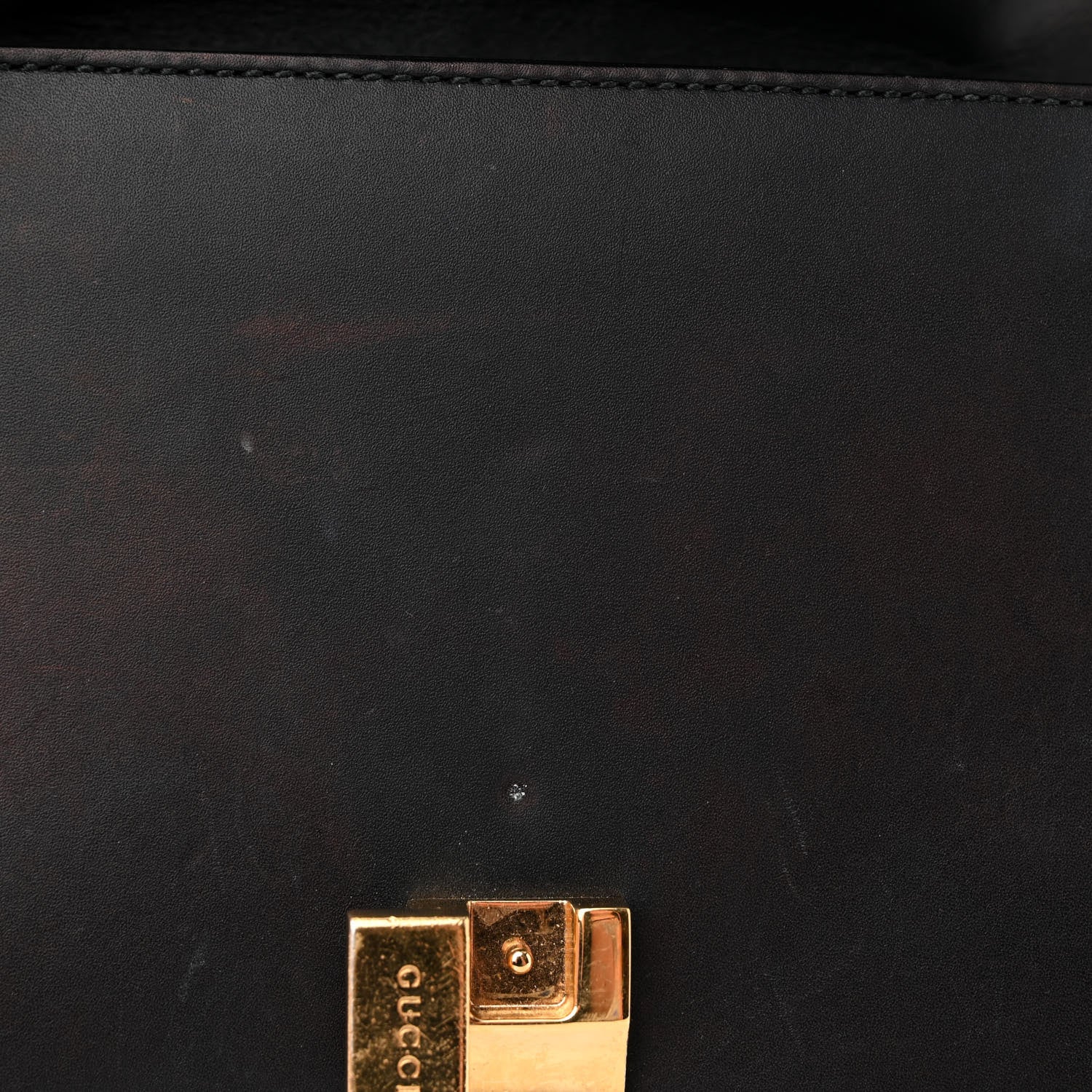 Gucci Calfskin Mini Sylvie Chain Shoulder Bag Black 13 of 16