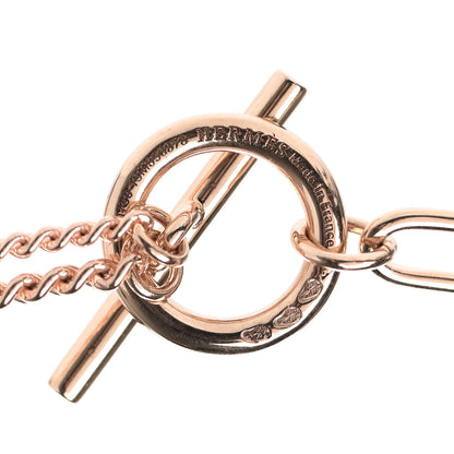 Hermes 18K Rose Gold Echappee Extra Long Necklace 4 of 5