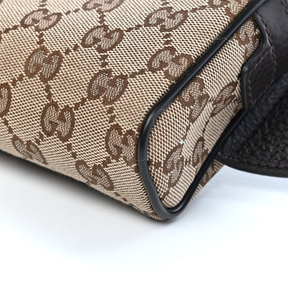 Gucci Monogram Belt Bag Dark Brown 9 of 9
