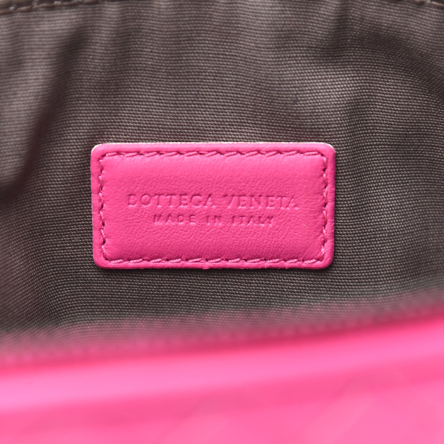 Bottega Veneta Nappa Intrecciato Cosmetic Pouch Rosa Shock 6 of 7
